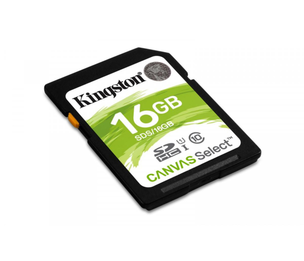 Kingston 16GB SDHC Canvas Select 80MB/s C10 UHS-I U1 - 408966 - zdjęcie 2